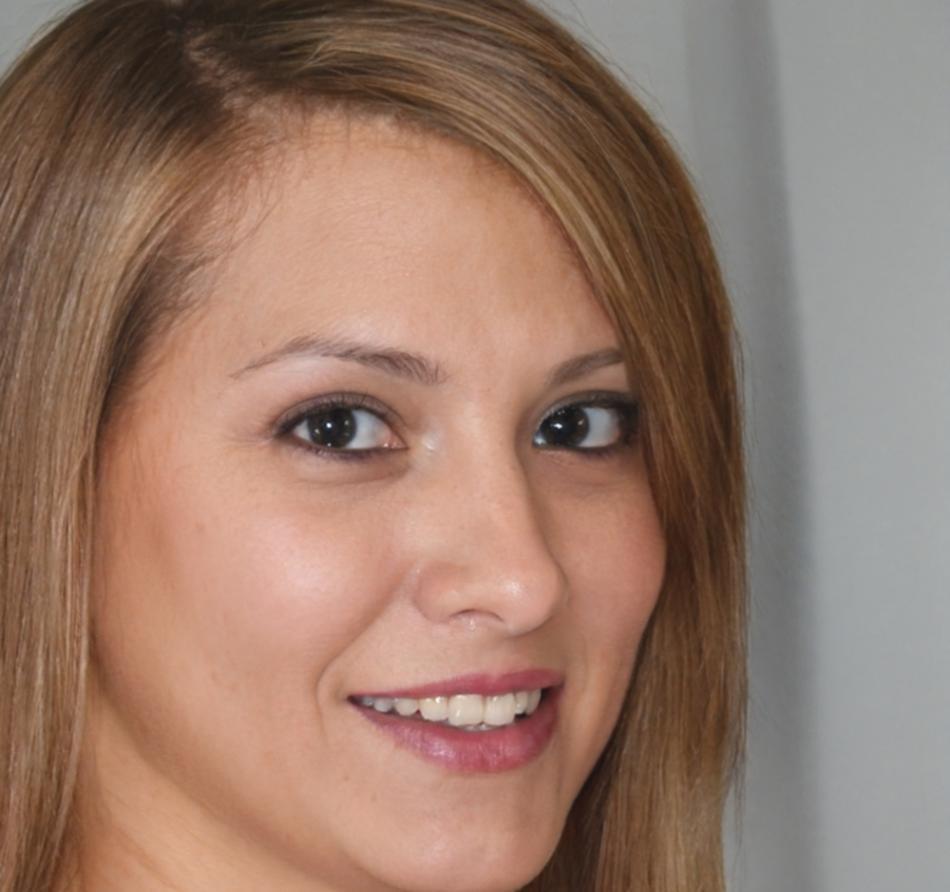 Elena Ruiz, estudiante de retrato artístico